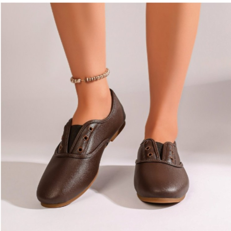 Women'S Shoes Clogs - 春秋のセクシーでエレガントなソリッドカラーのラウンドヘアとレジャーシューズ、ファッショナブルで新しい快適な女性用靴