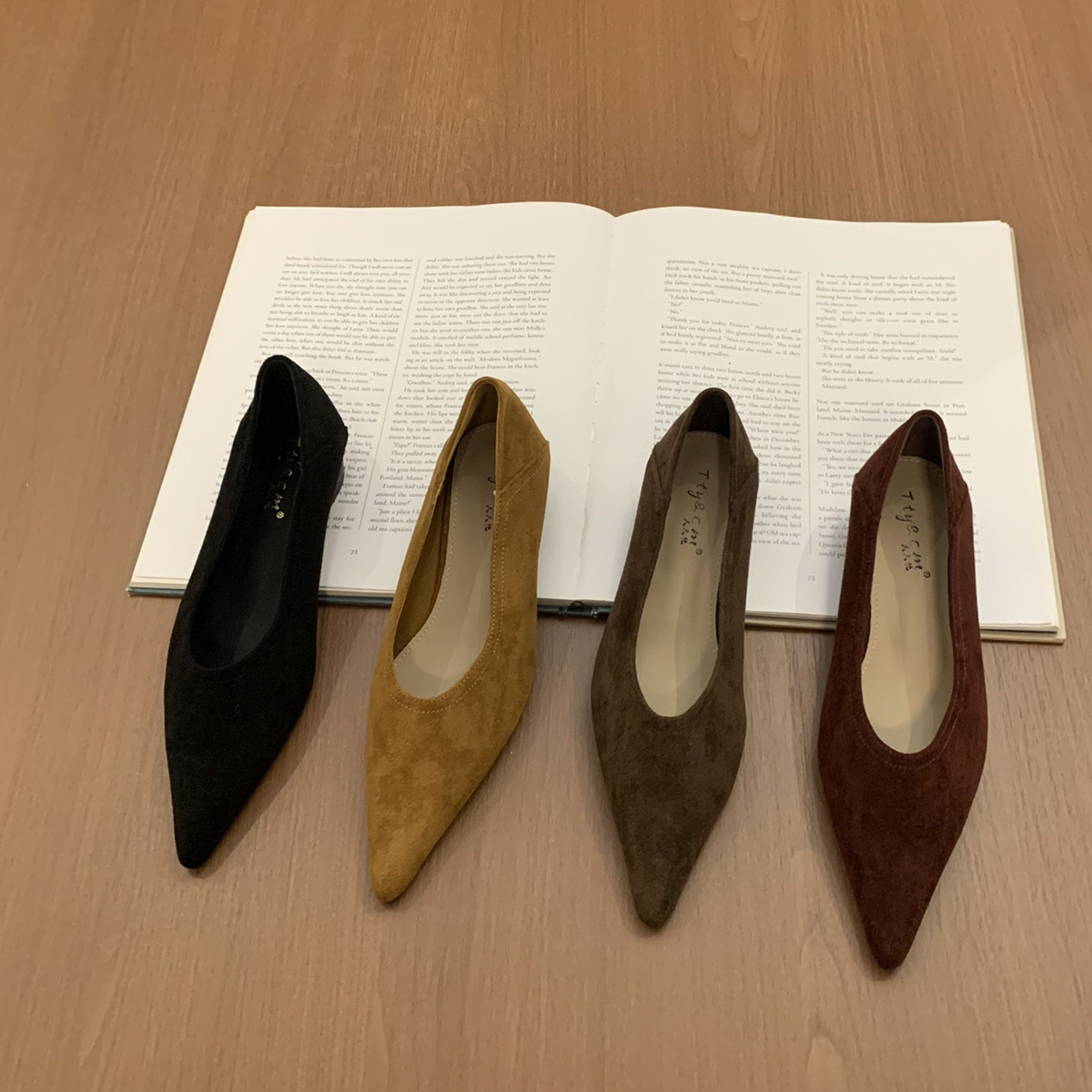 Women Shoes Branded - バイラモス 春の新作 レディース フラットシューズ ファッション 浅履き