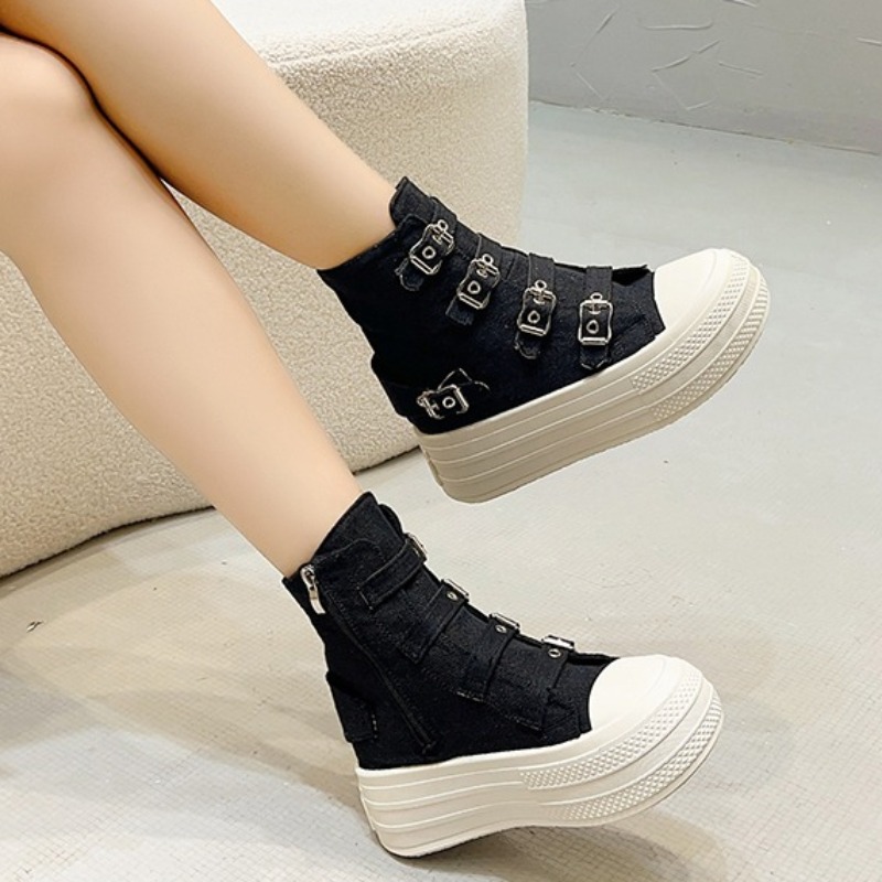 レディースシューズ 2025年春夏新作 カジュアル万能 ハイ - Women'S Shoes Large のレビューと価格