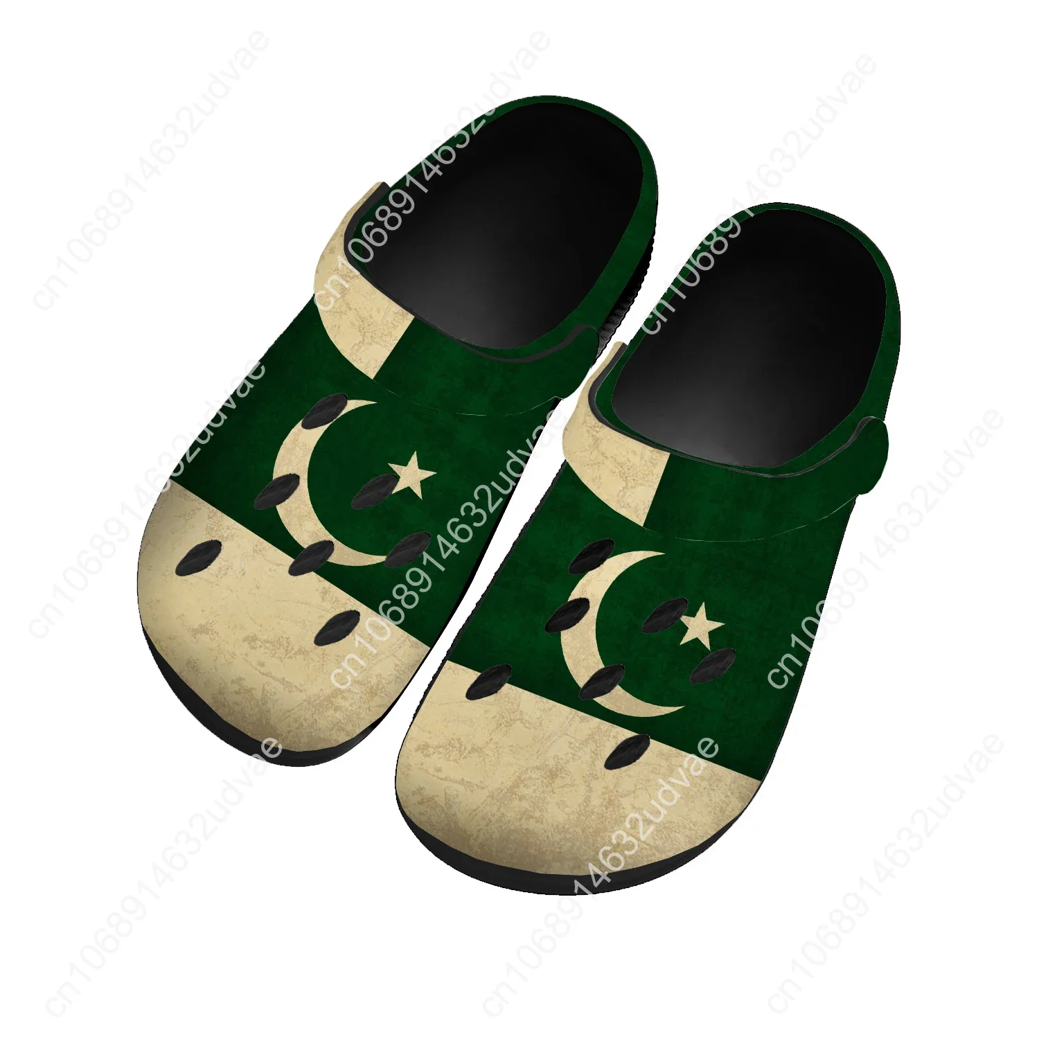 パキスタン国旗ウォーターシューズ男性女性快適な家庭菜園下駄カ - Women'S Shoes In Pakistan のレビューと価格