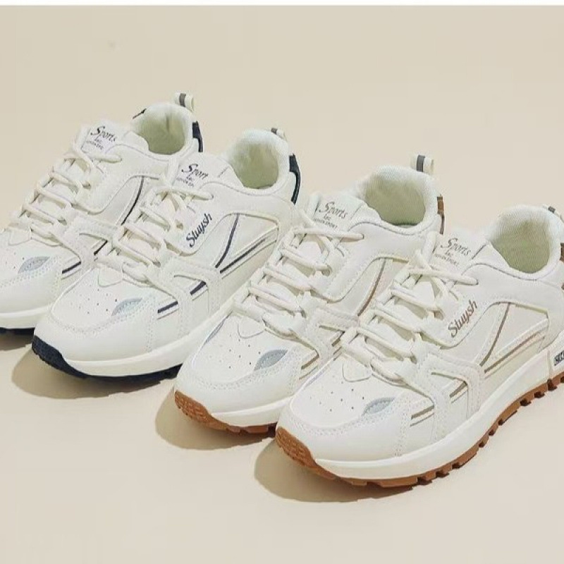 レディースのおしゃれな白いカジュアルスポーツシューズ、新しい - Women'S Shoes Trendy のレビューと価格