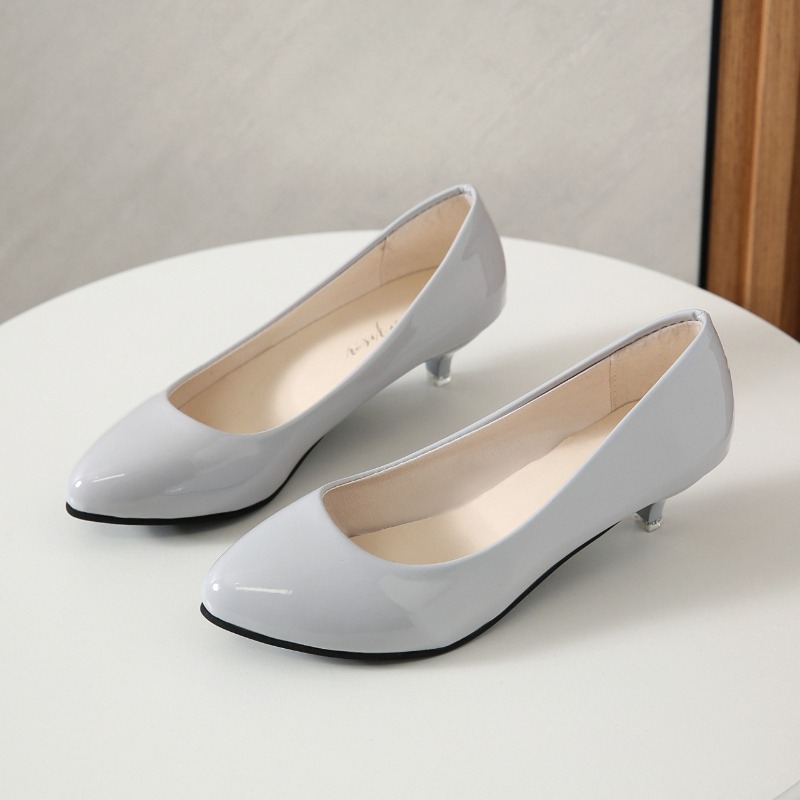 大きいサイズ35-42、柔らかい女性用ミドルヒールシングルシ - Women'S Shoes Large のレビューと価格