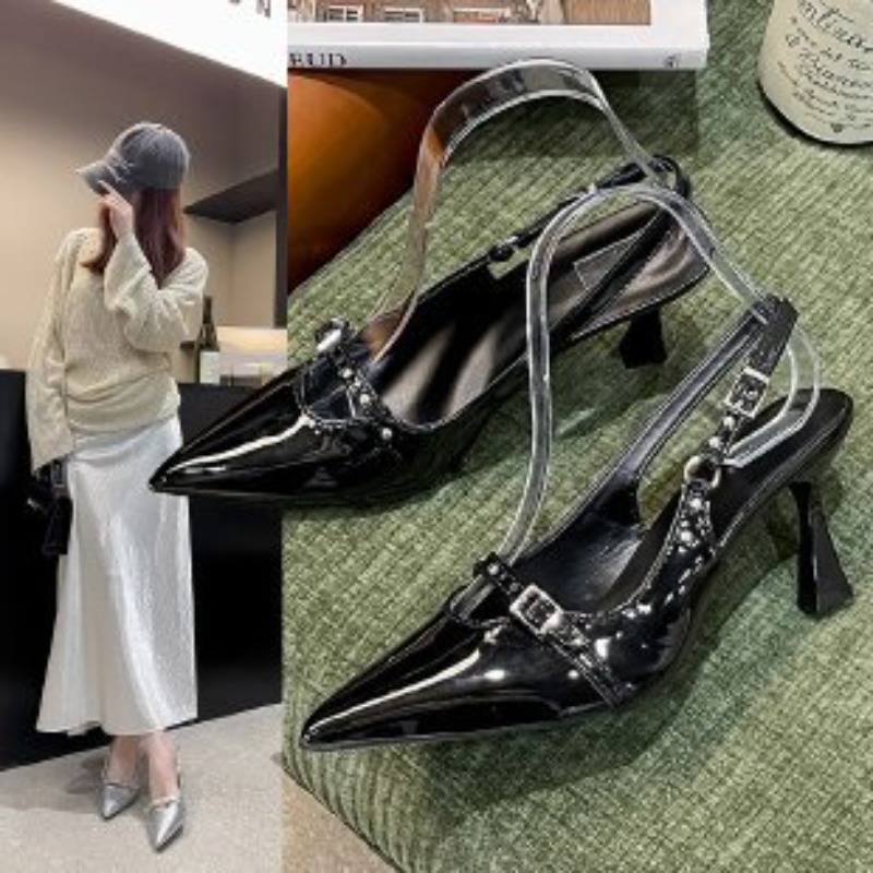 高級婦人用ハイヒール、レディースポインテッドトゥ、パーティー - Women'S Shoes Size 40 In Us のレビューと価格