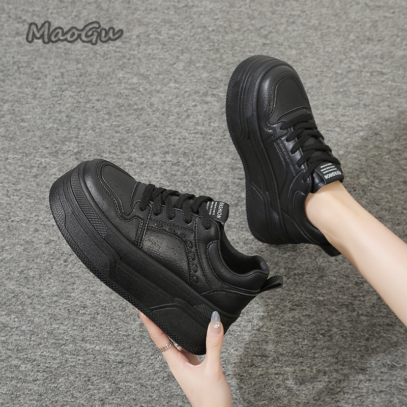 身長を伸ばすプラットフォーム ホワイトスニーカー 女性用 レ - Women'S Shoes Size 40 In Us のレビューと価格