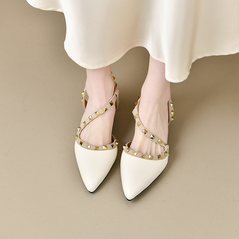 女性用光沢バックルストラップ付きファッショナブルサンダル、欧 - Women'S Shoes Trendy のレビューと価格