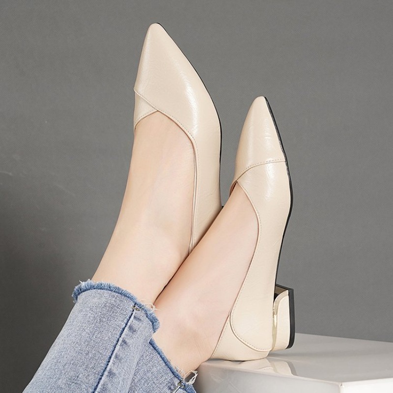 2026年春秋新作 ポインテッドトゥ シングルシューズ レデ - Women'S Shoes Large のレビューと価格