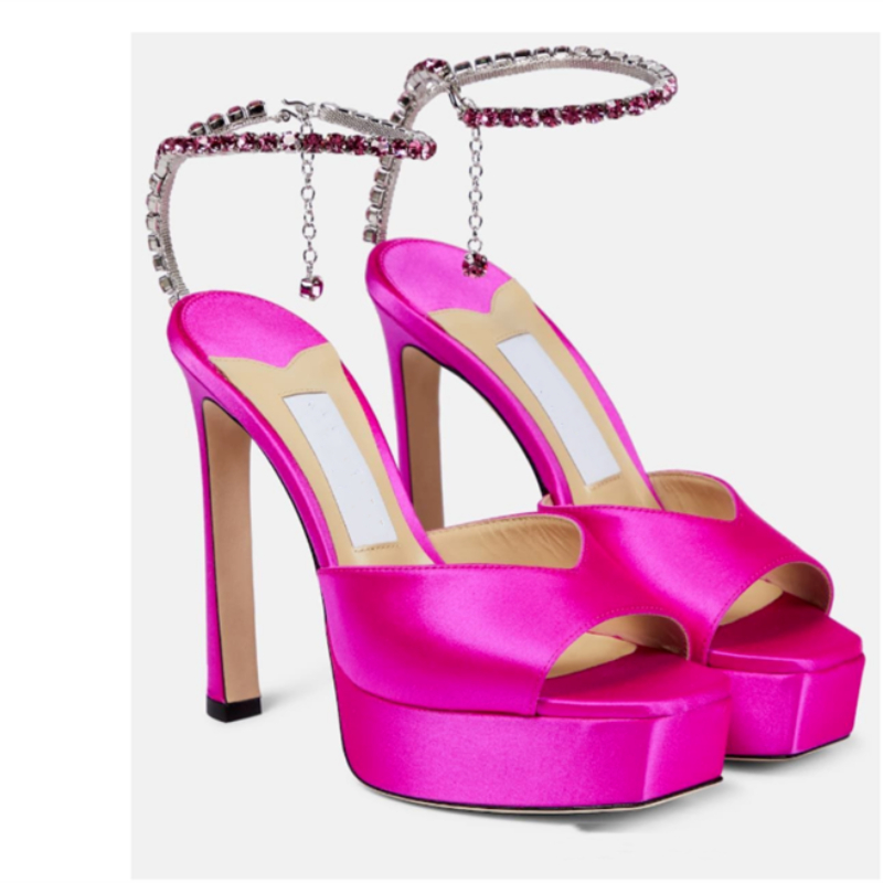 女性のためのカラフルチェーンサンダル,ハイヒール,エレガント - Women Shoes Branded のレビューと価格