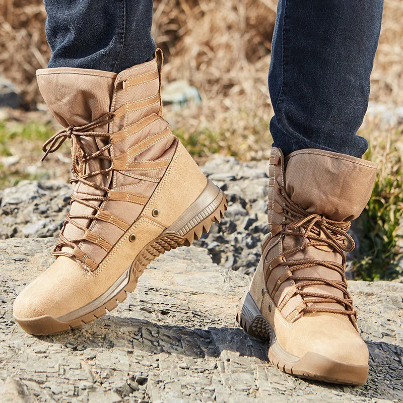 ホットタクティカルEU 38-46ハイチューブデザートブーツ - Women Shoes Us To Eu のレビューと価格